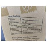 Brand New Black Dusk to Dawn Outdoor Iron Lighting Fixture