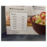 Brand New WhySko 12-Piece Mixing Bowl Set with Lids, BPA Free