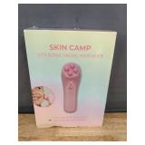 Brand New Skin Camp LITS Sonic Facial Massager with 5 Massage Heads