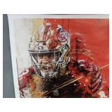 New NFL Football San Francisco 49ers Christian McCaffrey #23 Canvas Print - 12"x18"