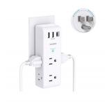 Brand New One Beat & Qinlianf Surge Protector Outlet Set with Rotating Plug and USB Ports