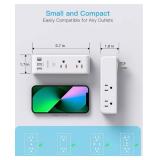 Brand New One Beat & Qinlianf Surge Protector Outlet Set with Rotating Plug and USB Ports