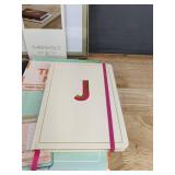 Brand New Collection of Stationery Items Including Dry Erase Board and Notebooks