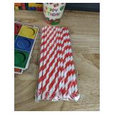 Brand New Lego-Inspired Party Supplies Set with Plates, Cups, and Balloons