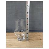 Brand New Set of 6 Whiskey Glasses with Bubble Design