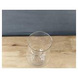 Brand New Set of 6 Whiskey Glasses with Bubble Design