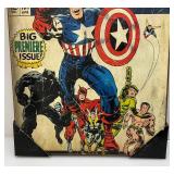 13" x 19" CAPTAIN AMERICA Wood Sign (NEW)