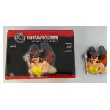 LAST ONE Vintage DC Direct "The Animated Series" JL Justice League (HAWKGIRL) Wall Plaque (NIB)