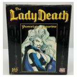Vintage CHAOS Comics "THE LADY DEATH" Porcelain Figurine (NIB)