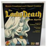 Vintage CHAOS Comics "THE LADY DEATH" Porcelain Figurine (NIB)