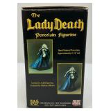 Vintage CHAOS Comics "THE LADY DEATH" Porcelain Figurine (NIB)