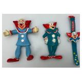 Vintage BOZO The Clown Collectibles