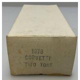 Vintage 1978 Corvette Promo Car In Original Box