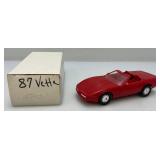 Vintage 1987 Corvette Promo Car In Original Box