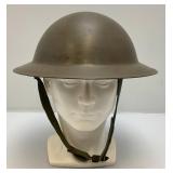 WWII Dutch MK2 Brodie Helmet Netherlands (Soldiers Name Written Inside