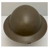 WWII Dutch MK2 Brodie Helmet Netherlands (Soldiers Name Written Inside