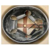 WWII Dutch MK2 Brodie Helmet Netherlands (Soldiers Name Written Inside