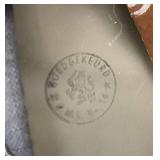 WWII Dutch MK2 Brodie Helmet Netherlands (Soldiers Name Written Inside