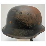 WWII German Fire/Police Civic Style Helmet