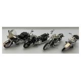 Misc. Miniature Maisto Die-Cast Harley Davidson Motorcycles