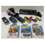 Misc. Miniature Die Cast Vehicles Some (New On Card)