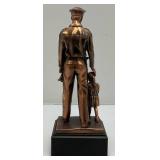11 1/2" Policeman With Child Figurine Statue