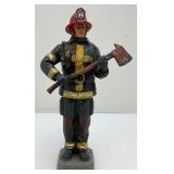11" Fireman Statue