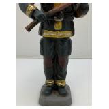 11" Fireman Statue
