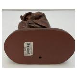 8" Fireman Kneeling Statue