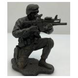 5 1/2" PACIFIC Giftware Soldier Kneeling Figurine
