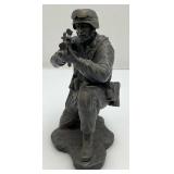 5 1/2" PACIFIC Giftware Soldier Kneeling Figurine