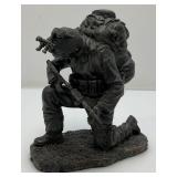 6" PACIFIC Giftware Soldier Kneeling Figurine