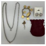 Misc. Costume Jewelry Some New On Card