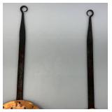 Large Vintage Copper Stainers 8"