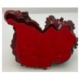 Vintage Oriental Dragon Statues 1= 5" x 5 1/2" 1= 2 1/2" x 2 1/2"