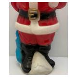 Large Vintage Blow Mold Santa Claus 36" Tall