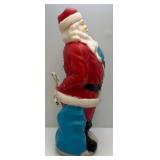 Large Vintage Blow Mold Santa Claus 36" Tall