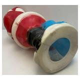 Large Vintage Blow Mold Santa Claus 36" Tall