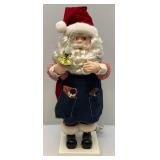 Large Vintage Grandeur Noel Limited cEdition Animated Santa Claus In Original Box (WORKS)