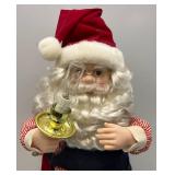 Large Vintage Grandeur Noel Limited cEdition Animated Santa Claus In Original Box (WORKS)