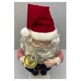 Large Vintage Grandeur Noel Limited cEdition Animated Santa Claus In Original Box (WORKS)