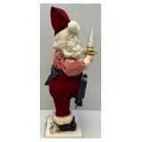 Large Vintage Grandeur Noel Limited cEdition Animated Santa Claus In Original Box (WORKS)
