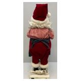 Large Vintage Grandeur Noel Limited cEdition Animated Santa Claus In Original Box (WORKS)