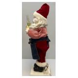 Large Vintage Grandeur Noel Limited cEdition Animated Santa Claus In Original Box (WORKS)