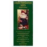 Large Vintage Grandeur Noel Limited cEdition Animated Santa Claus In Original Box (WORKS)