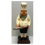 Chef Statue With Skillet Pan 29"