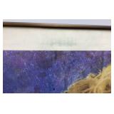 Large Framed Behind Glass Marilyn Monroe Poster 21 1/4" x 27 3/4"