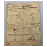 1968-69 Topper Brand Johnny Lightning 500  Track Set Seems Complete (One Car Present) In Original Box