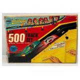1968-69 Topper Brand Johnny Lightning 500  Track Set Seems Complete (One Car Present) In Original Box