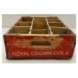 Vintage Collectible HARD TO FIND  RC Royal Cola Wood Soda Crate From Albuqueque New Mexico